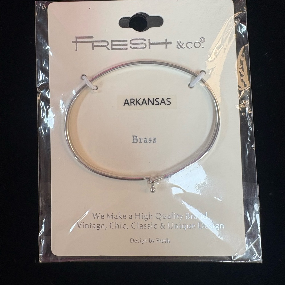 Arkansas Silver Bracelet
